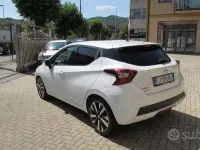 Usata Nissan Micra Tekna 90 CV (66 kW) 2017 Bianco Utilitaria