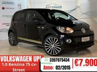 Usata VW up! 74 CV (54 kW) 2015 Nero Utilitaria