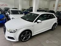Usata Audi A3 Ambiente 184 CV (135 kW) 2019 Bianco Berlina