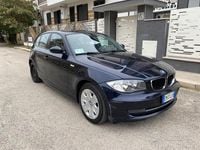 Usata BMW 116 122 CV (89 kW) 2008 Blu Utilitaria