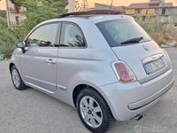 Usata Fiat 500 75 CV (55 kW) 2009 Grigio Utilitaria