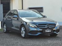 Usata Mercedes C220 Business 170 CV (125 kW) 2018 Grigio Berlina