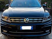 Usata VW Tiguan R-line 116 CV (85 kW) 2019 Nero SUV