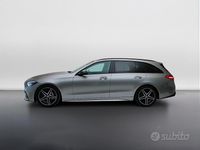 Usata Mercedes C300e Premium Plus 265 CV (194 kW) 2022 Argento mojave metallizzato Station wagon