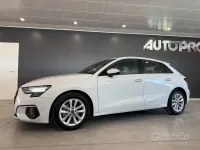 Usata Audi A3 Business 110 CV (80 kW) 2022 Bianco Berlina