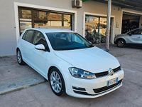 Usata VW Golf VII 110 CV (80 kW) 2017 Bianco Berlina