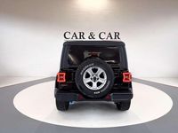 Begagnad Jeep Wrangler Sahara 379 HK (278 kW) 2022 Svart SUV
