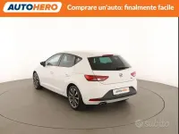 Usata Seat Leon FR 150 CV (110 kW) 2015 Bianco Berlina