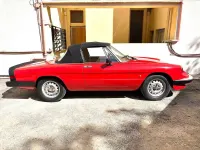 Usata Alfa Romeo Spider Veloce 103 CV (75 kW) 1983 Rosso Cabrio