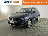 Usata VW T-Roc Advance 116 CV (85 kW) 2020 Blu SUV