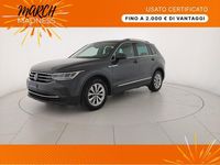 Usata VW Tiguan Life 150 CV (110 kW) 2022 Dolphin grey metallizzato SUV