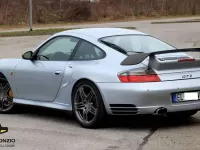 Usata Porsche 996 Turbo 551 CV (405 kW) 2002 Polar silver metallic Coupé