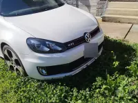 Usata VW Golf VI GTI 210 CV (154 kW) 2010 Bianco Berlina
