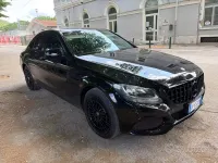 Usata Mercedes C200 136 CV (100 kW) 2015 Nero Berlina