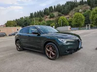 Usata Alfa Romeo Stelvio Executive 209 CV (153 kW) 2018 Verde visconti SUV