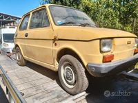 Usata Fiat 126 1970 Giallo Utilitaria