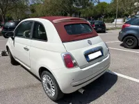 Usata Fiat 500C Pop 69 CV (50 kW) 2010 Bianco Cabrio