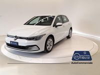 Usata VW Golf VIII Life 131 CV (96 kW) 2023 Bianco Berlina