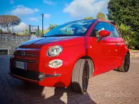 Usata Fiat 500 69 CV (50 kW) 2017 Rosso Cabrio