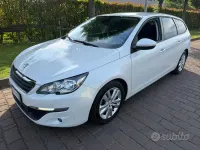 Brugt Peugeot 308 Business-Line 92 HK (67 kW) 2014 Hvid Stationcar