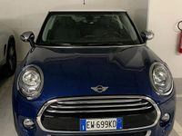 Usata Mini Cooper D 116 CV (85 kW) 2014 Blu Utilitaria