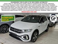 Usata VW T-Roc R-line 150 CV (110 kW) 2023 Pure white / nero SUV