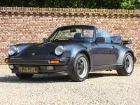 Usata Porsche 911 Turbo 300 CV (220 kW) 1988 Blu Cabrio