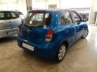 Usata Nissan Micra Acenta 80 CV (58 kW) 2011 Blu Utilitaria