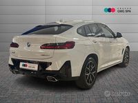 Usata BMW X4 M Sport 190 CV (139 kW) 2022 Bianco SUV
