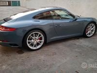 Usata Porsche 991 420 CV (308 kW) 2016 Blu/azzurro Coupé