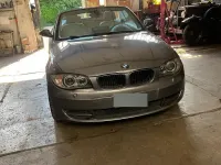 Usata BMW 120 Cabriolet 177 CV (130 kW) 2009 Grigio Cabrio