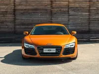 Usata Audi R8 Coupé Ambiente 525 CV (386 kW) 2013 Samoa orange metallic Coupé