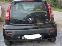 Usata Peugeot 107 2007 Nero Utilitaria