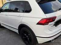 Usata VW Tiguan R-line 130 CV (95 kW) 2019 Bianco SUV