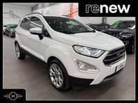 Usata Ford Ecosport Titanium S 125 CV (91 kW) 2021 Bianco SUV