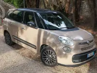 Usata Fiat 500L Living 105 CV (77 kW) 2013 Beige Monovolume