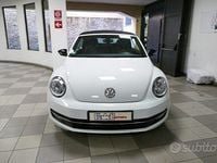 Usata VW Beetle Cabriolet CLUB 105 CV (77 kW) 2015 Bianco Cabrio