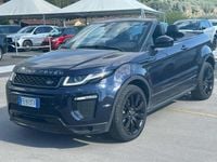 Usata Land Rover Range Rover evoque HSE Dynamic 241 CV (177 kW) 2016 Blu Cabrio
