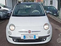 Usata Fiat 500 Lounge 75 CV (55 kW) 2011 Bianco Berlina