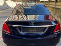 Begagnad Mercedes C200 Exclusive 136 HK (100 kW) 2018 Blå Sedan