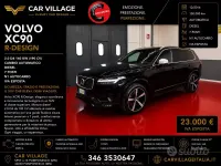 Usata Volvo XC90 R-Design 190 CV (139 kW) 2016 Nero SUV