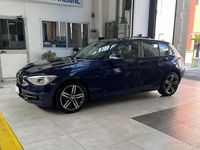 Usata BMW 120 184 CV (135 kW) 2013 Blu/azzurro Utilitaria