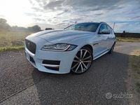 Usata Jaguar XF Sportbrake R-Sport 180 CV (132 kW) 2019 Bianco Station wagon