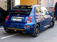 Usata Abarth 595C Pista 160 CV (117 kW) 2019 Blu Cabrio