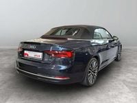 Usata Audi A5 Cabriolet Sport 190 CV (139 kW) 2018 Blu chiaro di luna Cabrio