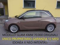 Usata Opel Adam Glam 70 CV (51 kW) 2015 Tetto nero !! Utilitaria