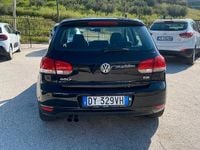Usata VW Golf VI Highline 110 CV (80 kW) 2009 Nero Utilitaria