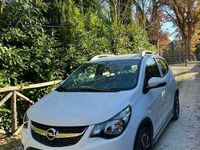 Usata Opel Karl Rocks 73 CV (53 kW) 2018 Bianco Utilitaria