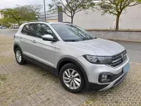 Käytetty VW T-Cross Style 110 HP (80 kW) 2021 Harmaa Katumaasturi