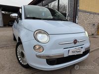 Usata Fiat 500 Lounge 69 CV (50 kW) 2009 Blu/azzurro Cabrio